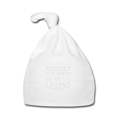 Geschenk Geburt Baby M&uuml;tze - August Geburt Legende