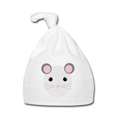 Geschenk Geburt Baby M&uuml;tze - Maus Baby Geburt Geschenk