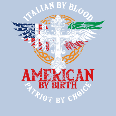 Motiv Italienisch Von Blut, Amerikaner Von Geburt,