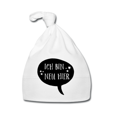 Geschenk Geburt Baby M&uuml;tze - Baby Geburt Schwangerschaft Ich bin neu hier