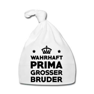 Geschenk Geburt Baby M&uuml;tze - Grosser Bruder / Geburt / Schwester / Bruderchen