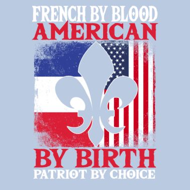 Motiv Französisch Von Blut, Amerikaner Von Geburt,