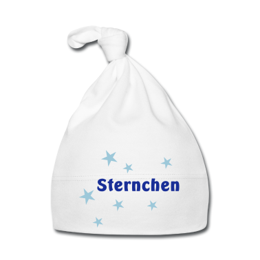 Geschenk Geburt Baby M&uuml;tze - Sternchen Baby Geburt Schwangerschaft