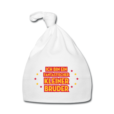 Geschenk Geburt Baby M&uuml;tze - Kleiner Bruder / Geburt / Schwester / Bruderchen