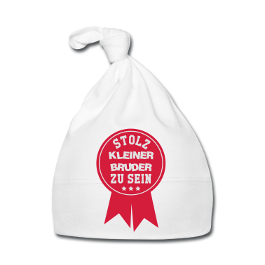Geschenk Geburt Baby M&uuml;tze - Kleiner Bruder / Geburt / Schwester / Bruderchen