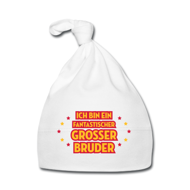 Geschenk Geburt Baby M&uuml;tze - Grosser Bruder / Geburt / Schwester / Bruderchen
