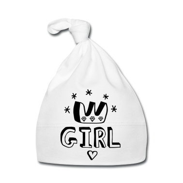 Geschenk Geburt Baby M&uuml;tze - Schönes Babymädchen ist Geburt oder mädchen wird