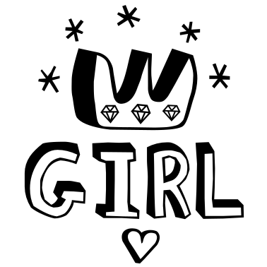 Motiv Schönes Babymädchen ist Geburt oder mädchen wird