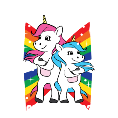 Motiv Einhorn Geschenk zur Geburt Ich werde große