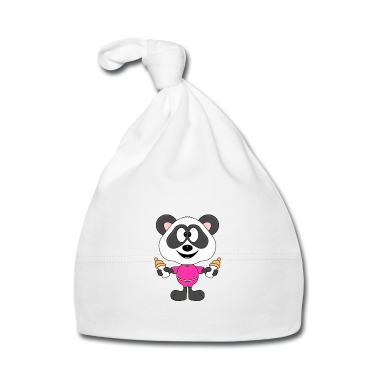 Geschenk Geburt Baby M&uuml;tze - Panda - Bär - Kinder - Geburt - Baby