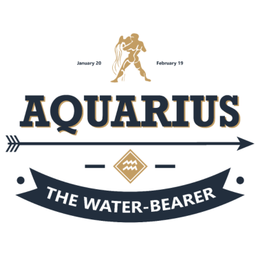 Motiv Sternzeichen Wassermann Aquarius Geschenk Geburt