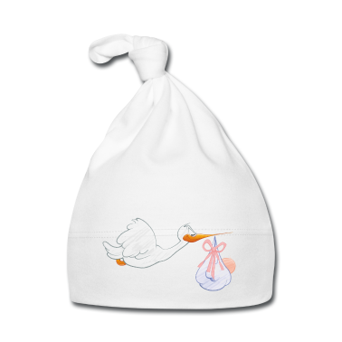 Geschenk Geburt Baby M&uuml;tze - Baby Reiher Neugeborenes Geburt Schwangerschaft