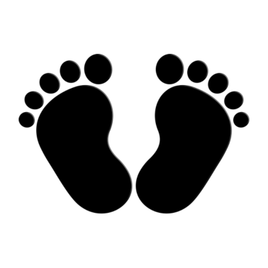 Motiv FÜßE - FUß - BABY - FUßABDRÜCKE - GEBURT