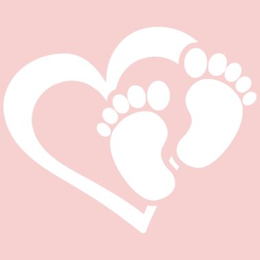 Motiv Babyfüße Herz Baby Schwangerschaft Geburt