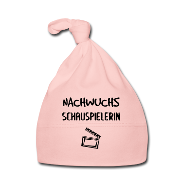 Geschenk Geburt Baby M&uuml;tze - Nachwuchs Schauspielerin Geschenk Geburt Baby
