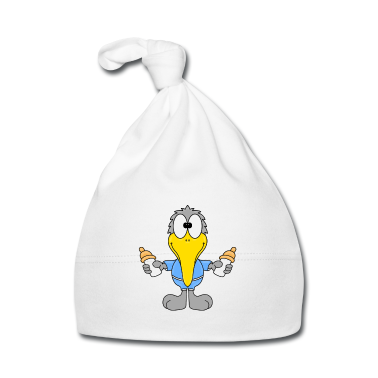 Geschenk Geburt Baby M&uuml;tze - MÖWE - FLÄSCHCHEN - GEBURT - NACHWUCHS - BABY