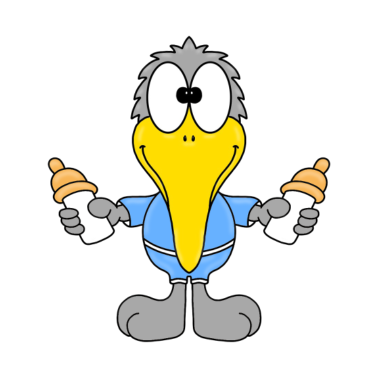 Motiv MÖWE - FLÄSCHCHEN - GEBURT - NACHWUCHS - BABY