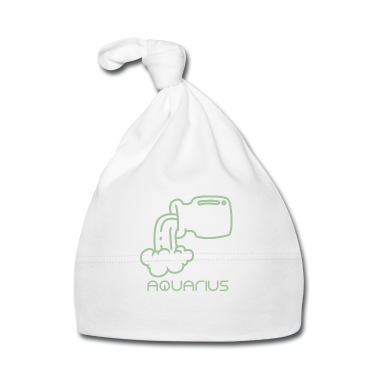 Geschenk Geburt Baby M&uuml;tze - Sternzeichen Wassermann Geschenk Aquarius Geburt