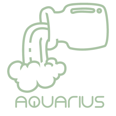 Motiv Sternzeichen Wassermann Geschenk Aquarius Geburt