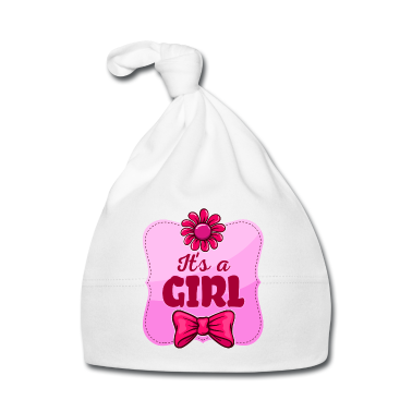 Geschenk Geburt Baby M&uuml;tze - Mädchen Geburt Nachwuchs Eltern Schwangerschaft