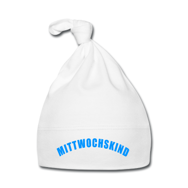 Geschenk Geburt Baby M&uuml;tze - MITTWOCHSKIND GESCHENK GEBURT GEBURTSTAG MITTWOCH