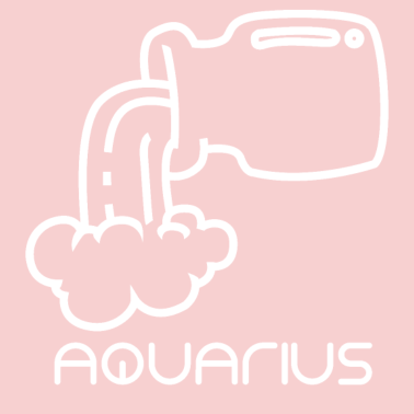 Motiv Sternzeichen Wassermann Geschenk Aquarius Geburt