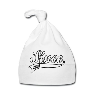 Geschenk Geburt Baby M&uuml;tze - since 2015 geburt