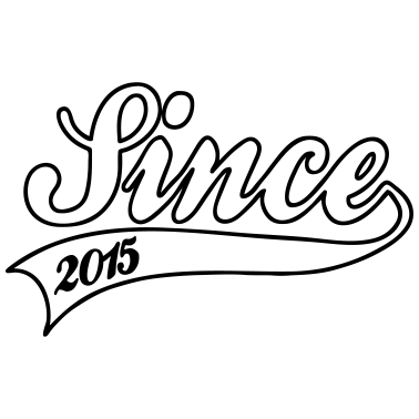 Motiv since 2015 geburt