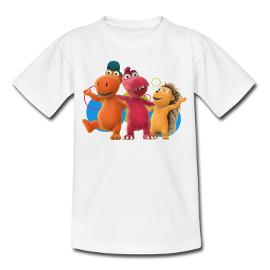 Kindergarten T-Shirt - Der Kleine Drache Kokosnuss Freunde