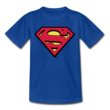 Kindergarten T-Shirt - Superman Logo S-Shield