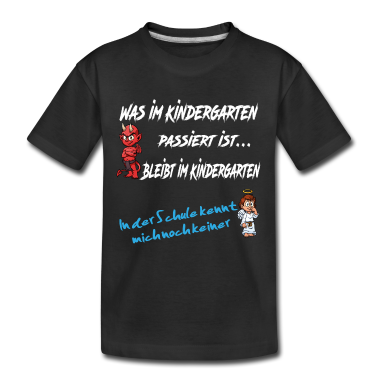 Kindergarten T-Shirt - Was im Kindergarten passiert ist