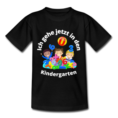 Kindergarten T-Shirt - Ich gehe jetzt in den Kindergarten - Kindergarten