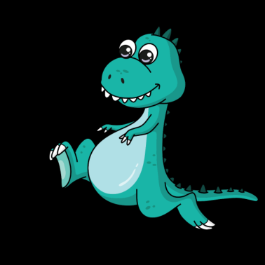 Motiv Dinosaurier Rex süß-Geschenk Kinder Dino