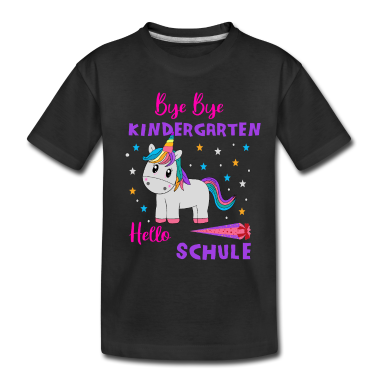 Kindergarten T-Shirt - Einhorn Kindergarten Schule Design l Einschulung