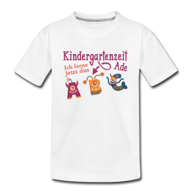 Kindergarten T-Shirt - Kindergarten Ade | Schulanfänger | Einschulung