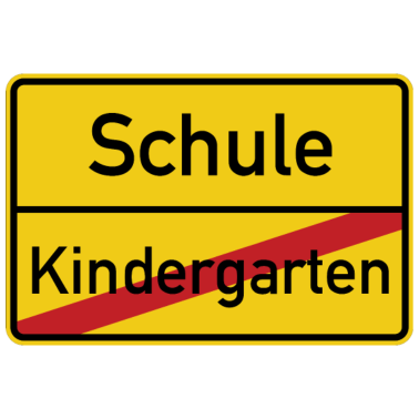 Motiv Schule Einschulung Kindergarten Schulanfänger