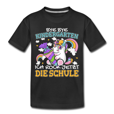 Kindergarten T-Shirt - Bye Bye Kindergarten Einschulung Schulanfang