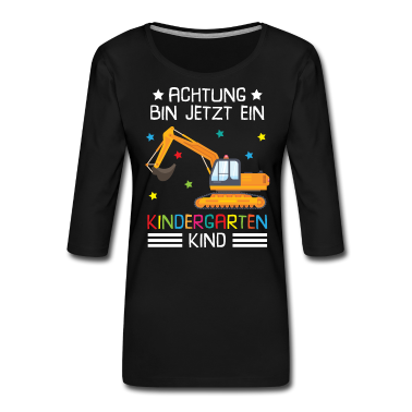Kindergarten T-Shirt - Ich Bin Jetzt Ein Kindergartenkind Bagger