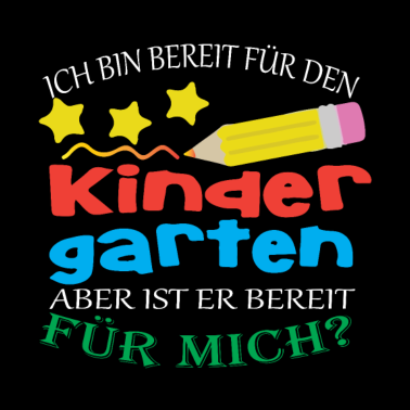 Motiv Bereit für den Kindergarten Shirt - Geschenk