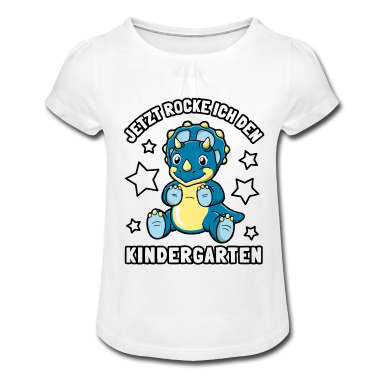 Kindergarten T-Shirt - Kindergarten Dino Jetzt rocke ich den Kindergarten