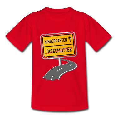 Kindergarten T-Shirt - Von der Tagesmutter in den Kindergarten