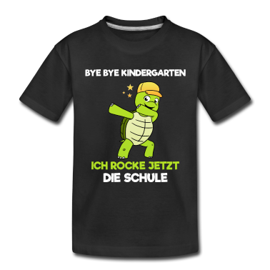 Kindergarten T-Shirt - Bye Bye Kindergarten Ich Rocke Jetzt Die Schule
