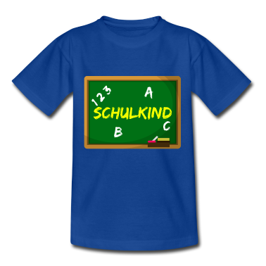 Kindergarten T-Shirt - Schulkind Tafel
