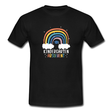 Kindergarten T-Shirt - Kindergartenabsolvent Regenbogen