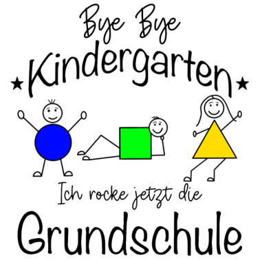 Motiv Kindergarten Grundschule Einschulung Erstklässler