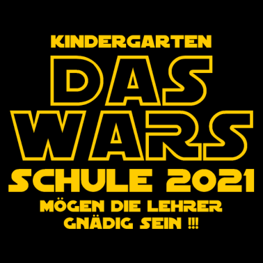 Motiv Kindergarten - DAS WARS - Schule 2021 - Star - War