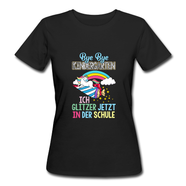 Kindergarten T-Shirt - Einhorn 1. Klasse Einschulung Schulanfang Geschenk