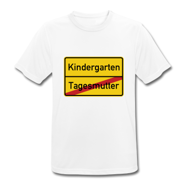 Kindergarten T-Shirt - Ortsschild Tagesmutter Kindergarten