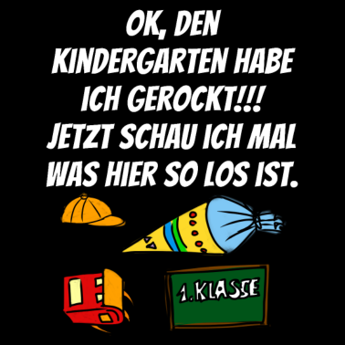 Motiv Schuleinführungs T-Shirt ade Kindergarten
