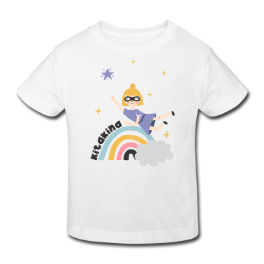 Kindergarten T-Shirt - Zum Kitastart: Personalisiertes Superhelden-Shirt